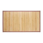 Tapis sortie de bain douche 80 x 45 cm bambou helloshop26 13 0002845