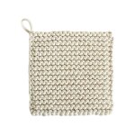 Tapis de table carré epais et créatif, avec cordon en coton, pour tasse, attrayant Tapis de table carré epais et créatif, avec cordon en coton, pour tasse, attrayant
