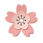 Tapis de table isolant thermique en fleurs de cerisier, bols antidérapants, tasses a café, dessous de ... Tapis de table isolant thermique en fleurs de cerisier, bols antidérapants, tasses a café, dessous de ...