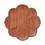 Tapis de tasse en bois de santal, sous - verre de style chinois, isolation thermique multi - usage, anti ...