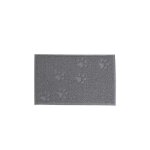 Tapis de toilette - dibea - cm00341 - 40 x 60 cm - pvc - gris