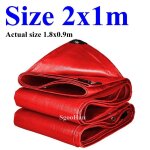 Tarlii - grille etanche a la pluie en pe rouge pour animaux de compagnie, auvent extrieur, voile d'ombrage, ...