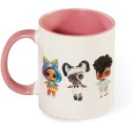 Tasse 330ml trois poupees surprise mignon drole grands yeux porter des lunettes defile de mode, tasses ... Tasse 330ml trois poupees surprise mignon drole grands yeux porter des lunettes defile de mode, tasses ...