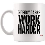 Tasse de blagues dr�les ? tasse a caf� d'anniversaire d'ami, personne ne s'en soucie, travaillez plus ...