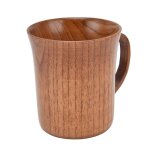 Tasse a boire en bois, non toxique, pour le bureau, thé, café, eau Tasse a boire en bois, non toxique, pour le bureau, thé, café, eau