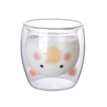 Tasse a boisson double paroi 200ml, tasse a caf�, ours mignon, r�sistant a la chaleur, tasses a th�, ...
