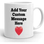 Tasse en c�ramique, cadeau de saint - valentin, tasse de saint - valentin, tasses personnalis�es, concevez ...