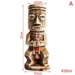 Tasse en cramique de style rtro, tasse tiki, verre a bire en porcelaine crative, verre a vin, outil ...