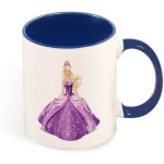 Tasse cadeau poupee princesse fille jouet robe violette 330 ml, grande tasse a cafe tasse a the en ceramique ... Tasse cadeau poupee princesse fille jouet robe violette 330 ml, grande tasse a cafe tasse a the en ceramique ...