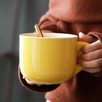 Tasse a caf en cramique, couleur bonbon, couple simple, grande capacit, flocons d'avoine, lait, tasse ...