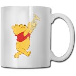 Tasses a caf, tasses en cramique design winnie l'ourson, tasse a th pour le bureau et la maison, blanc ...
