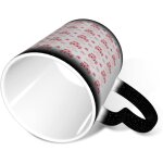 Tasse  caf en cramique  motif de poisson salamandre, tasse  couleur changeante, grande capacit ...