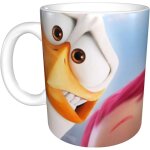 Tasse a caf� en c�ramique storks baby wolf pack, grande tasse a th� pour le bureau et la maison, 11 oz ...