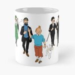 Tasses a caf� en c�ramique tintin un best cup
