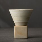 Tasse a caf conique a expresso en cramique, tasse a th a eau emaille, peinte a la main crative, ...