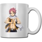 Tasse a caf� dr�le de 11 onces, tasses de queue de f�e natsu, anniversaire unique pour les femmes, les ...