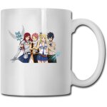 Tasse a caf� dr�le de 11 onces, tasses de queue de personnages d'anime de f�e, anniversaire unique pour ...