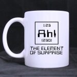 Tasse a caf� dr�le - g�nial chimie science geek cadeau nerd ah! tasse a caf� ou tasse a th� du tableau ...