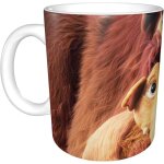 Tasse a caf� dr�le de l'�ge de glace, tasse a th�, cadeau d'anniversaire de festival unique pour hommes ...