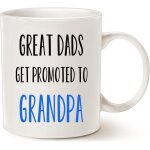 Tasse a caf drle de grand - pre cadeaux de fte des pres, les grands papas sont promus au grand - ...