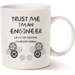 Tasse a caf� dr�le d'ing�nieur id�e unique, croyez - moi, je suis un ing�nieur tasse en c�ramique classique ...