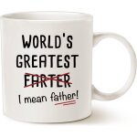 Tasse a caf drle de papa cadeaux de fte des pres, le plus grand pre du monde, je veux dire pre, ...