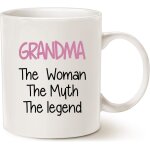 Tasse a caf� pour la f�te des m�res, cadeaux de no�l, grand - m�re la femme, le muth, la l�gende, meilleurs ...