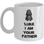 Tasse a caf� - luke je suis ton p�re anakin skywalker - tasse d'accessoires cadeaux originaux uniques ...