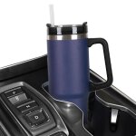 Tasse a café thermos en acier inoxydable, tasse d'eau de voyage, flacon sous vide, avec poignée, paille ... Tasse a café thermos en acier inoxydable, tasse d'eau de voyage, flacon sous vide, avec poignée, paille ...