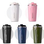 Tasse a caf� de voyage 510 / 380ml, bouteille de chaleur, garder au frais, isolation sous vide, flacon ...
