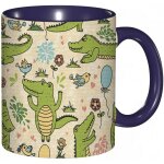 Tasse a cafe alligator happy party avec champ de fleurs de crocodiles dansants et dessin anime d'anniversaire ... Tasse a cafe alligator happy party avec champ de fleurs de crocodiles dansants et dessin anime d'anniversaire ...