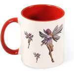 Tasses a cafe amusantes, tasse a the de 330ml, jolie fille, ailes colorees, decoration de fleurs, utilisees ... Tasses a cafe amusantes, tasse a the de 330ml, jolie fille, ailes colorees, decoration de fleurs, utilisees ...