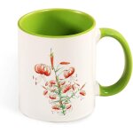 Tasses a cafe amusantes, tasse a the de 330ml, peinture artistique, gouttes d'eau de bourgeon de fleur ... Tasses a cafe amusantes, tasse a the de 330ml, peinture artistique, gouttes d'eau de bourgeon de fleur ...