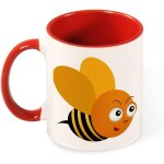 Tasses a cafe amusantes, tasse a the de 330ml, peinture d'insecte volant, abeille, grands yeux, ailes ... Tasses a cafe amusantes, tasse a the de 330ml, peinture d'insecte volant, abeille, grands yeux, ailes ...