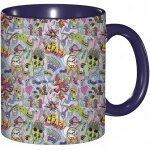Tasse a cafe art hip - hop inspire des graffitis colores doodle crazy love time cool skull street art. ...