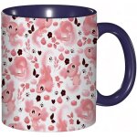Tasse a cafe axolotl mignon salamandre de dessin anime feuille botanique kawaii ocean sealife imprime ...