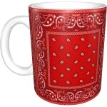 Tasse a cafe bandana rouge pour femmes cadeaux amusants tasse en ceramique nouveaute tasses a the de ...