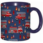Tasse a cafe camion de pompier rouge fournitures de lutte contre l'incendie echelle de bouche d'incendie ...