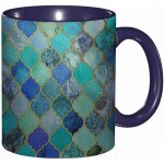 Tasse a cafe carrelage marocain bleu cobalt aqua or quadrilobe imprime floral europeen tasse coloree ... Tasse a cafe carrelage marocain bleu cobalt aqua or quadrilobe imprime floral europeen tasse coloree ...