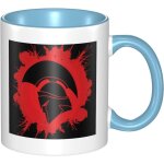Tasse a cafe en ceramique - tasse de voyage en ceramique avec casque de guerrier spartiate - tasse a ... Tasse a cafe en ceramique - tasse de voyage en ceramique avec casque de guerrier spartiate - tasse a ...