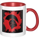 Tasse a cafe en ceramique - tasse de voyage en ceramique avec casque de guerrier spartiate - tasse a ...