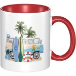 Tasse a cafe en ceramique - tasse de voyage en ceramique pour week - end de surf - tasse a boisson personnalis ...