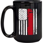 Tasse a cafe avec chauffeur de camion semi - remorque, tasse a the en ceramique, tasse a cacao chaud, ...