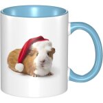 Tasse a cafe cochon d'inde de xmas tasse en ceramique de 11oz pour femmes hommes anniversaire cadeaux ...