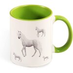 Tasse a cafe de couleur bible de bande dessinee de conte de fees pure, tasse en ceramique de 330 ml, ...