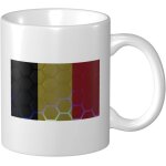 Tasse a cafe drapeau de la belgique 11 oz pour le bureau la maison cadeau d'anniversaire tasse a the