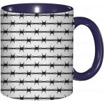 Tasse a cafe en fil de fer barbele cloture en fil de fer barbele accessibilite horizontale barriere de ...