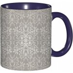 Tasse a cafe fleurs et feuilles de dentelle victorienne fond retro impression graphique a l'ancienne, ... Tasse a cafe fleurs et feuilles de dentelle victorienne fond retro impression graphique a l'ancienne, ...