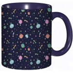 Tasse a cafe galaxie dessin anime ovni mignon etoile planete meteore kawaii. bleu rose imprime tasse ...