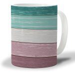 Tasse a cafe en grain de bois 330ml, tasse a the de bureau en bois ombre minable de grange rustique, ...